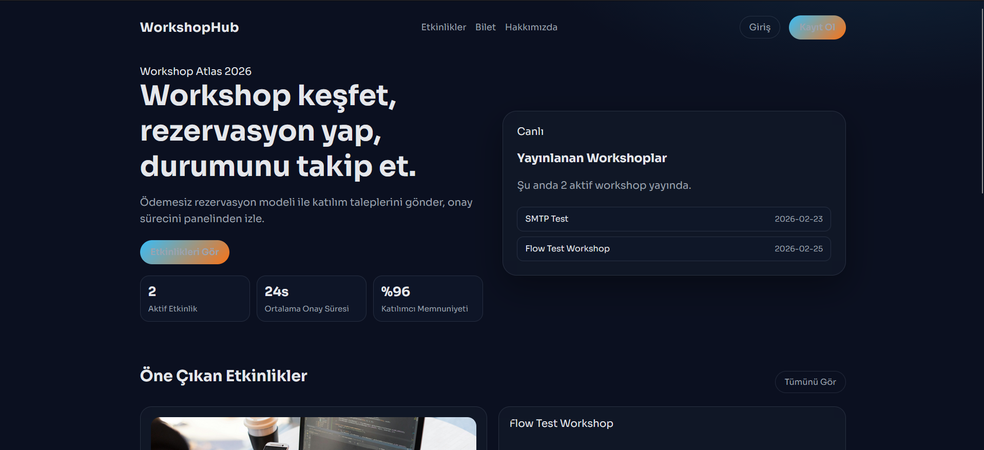 WorkshopHub