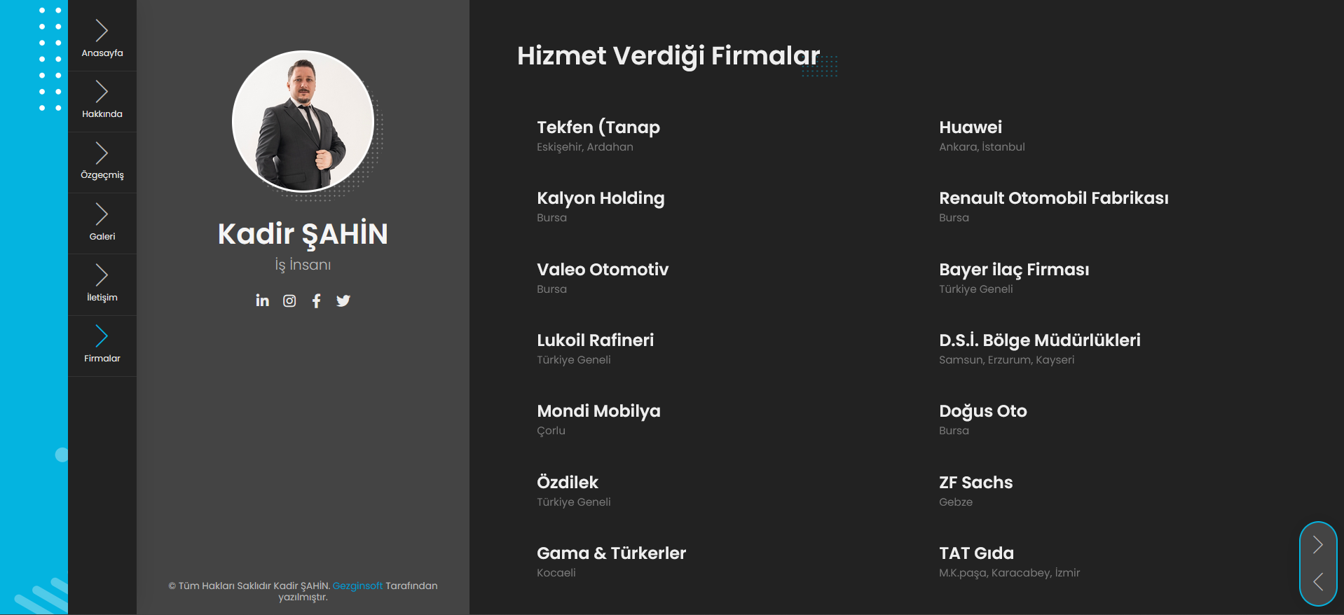 Kadirsahin.com — Static to WordPress Migration