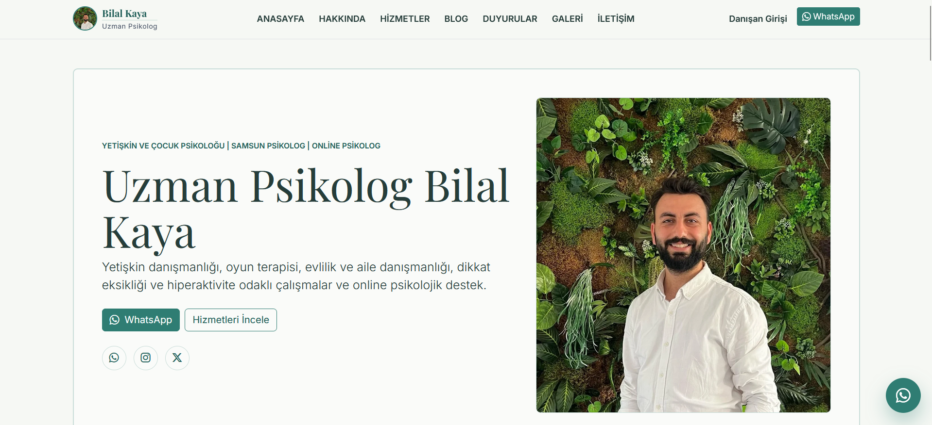 Bilalkaya.net — Full-Stack CMS & Corporate Web App